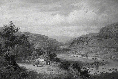 In the Lledr Valley, Betws-y-Coed, 1892, William Henry Mander