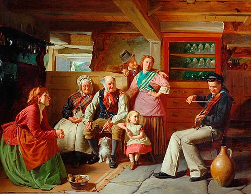 The Sailor Musician, 1873, William Henry Midwood