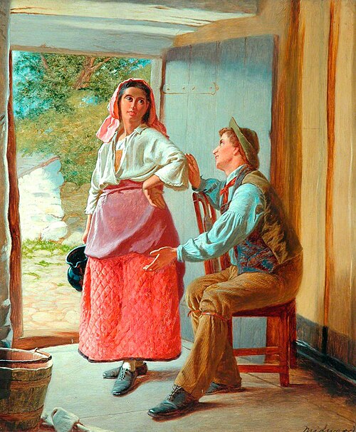 The Dairymaid's Dilemma, , William Henry Midwood
