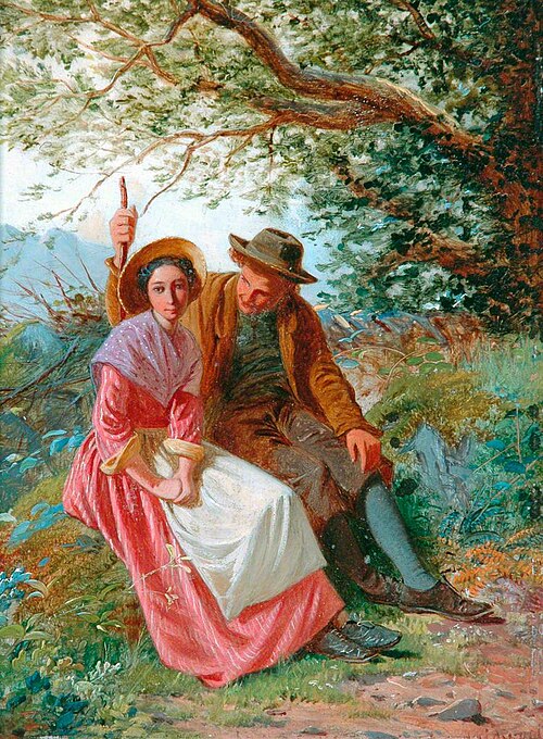 Rustic Courtship, , William Henry Midwood