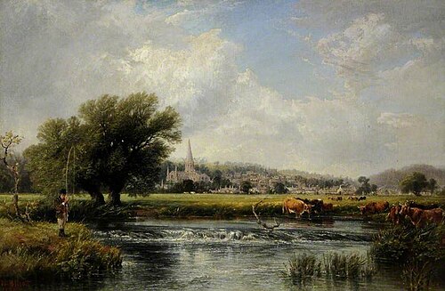 Bakewell Meadows, Derbyshire, 1880, William Henry Pigott