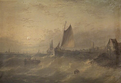 Fishing Craft off Dover, 1862, William Henry Williamson