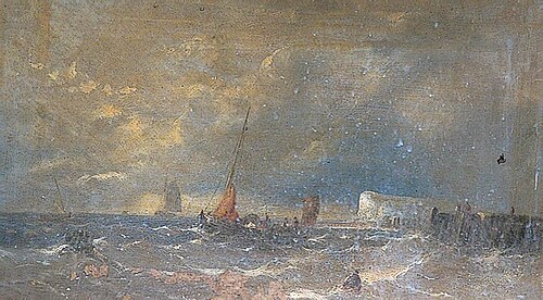Seascape, 1863, William Henry Williamson