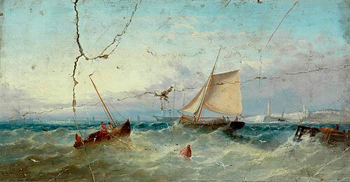 Seascape, 1868, William Henry Williamson