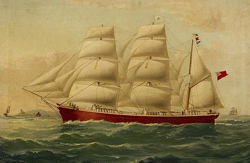 The barque 'Mary Mark', , William Howard Yorke
