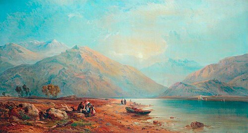 Lake Landscape, 1879, Ralph Stubbs