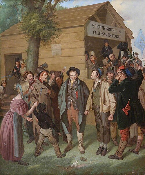 The First Election after the Reform Act, 1836, William J. Pringle