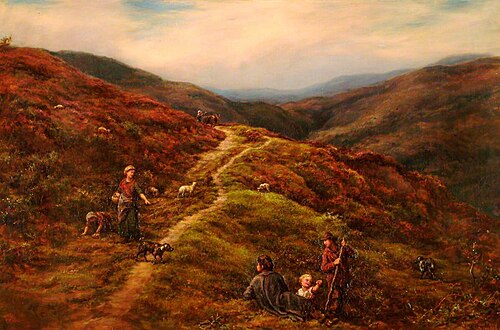 The Old Mountain Road, , William Linnell