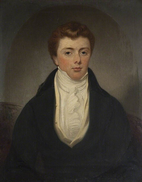 Robert Townley-Parker (1793–1879) (after a miniature by Thomas Hargreaves, 1810), 1875, William Lucas