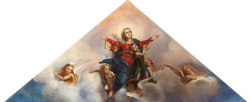 The Heavenly Choir (inner pediment), 1870, Rebecca Dulcibella Ferrers