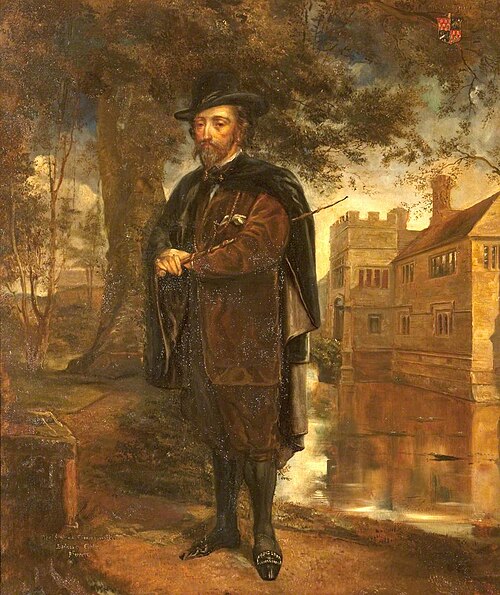 Marmion Edward Ferrers (1813-1884): 'The squire's evening walk', 1870, Rebecca Dulcibella Ferrers