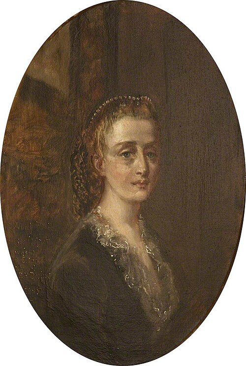 Autoportrait, 1885, Rebecca Dulcibella Ferrers