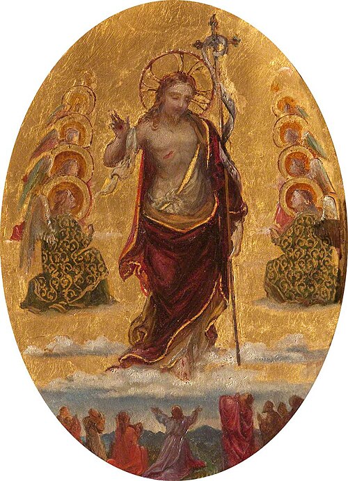 The Risen Christ (The Ascension), 1877, Rebecca Dulcibella Ferrers