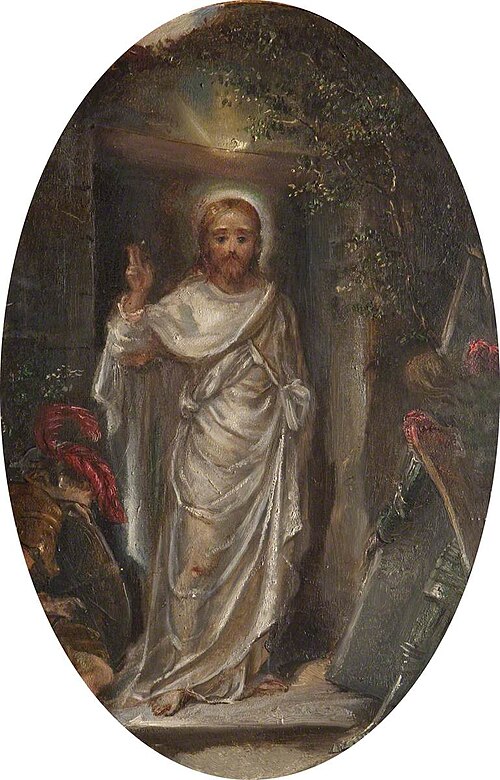 The Resurrection of Christ, 1877, Rebecca Dulcibella Ferrers