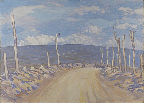 Vimy Ridge from Souchez, 1918, Gyrth Russell