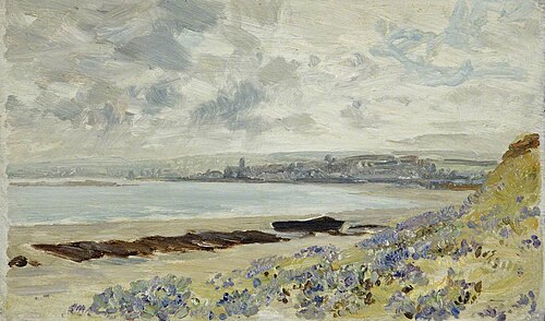 View Across a Bay: Showery Weather, , William Matthew Hale
