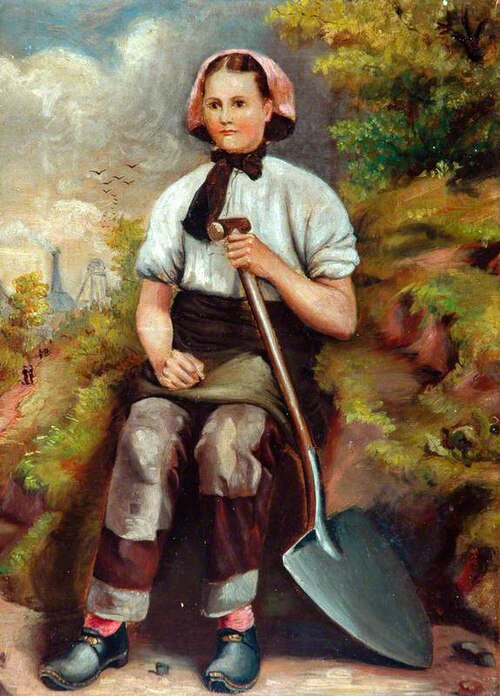 Pit Brow Girl, 1895, Hannah Keen