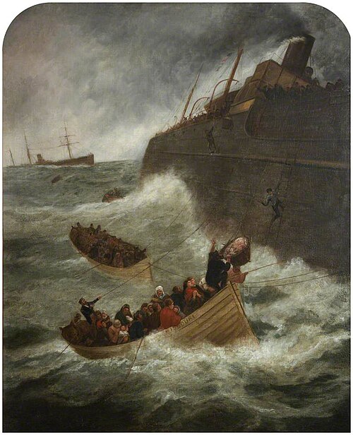 A Rescue at Sea, 1890, William Mitchell