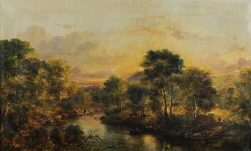 Bend on the Water of Girvan, 1867, William Muir