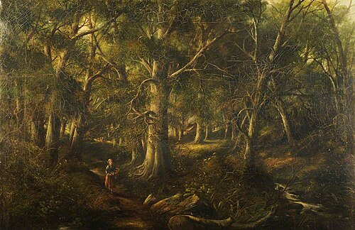 Forest Scene, Ayrshire, 1876, William Muir