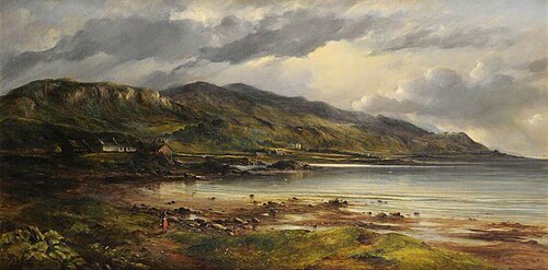 Byne Hill and Woodlands Bay, 1879, William Muir