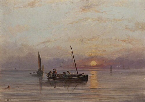 Sunset, 1879, William Muir