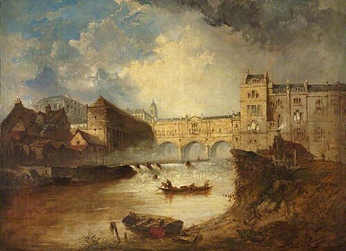 Pulteney Bridge, Bath, , William Noble Hardwick