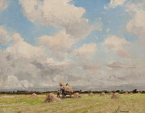 Hay Making, 1900, William Page Atkinson Wells