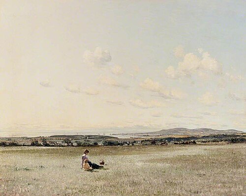 A Manx Landscape, 1912, William Page Atkinson Wells