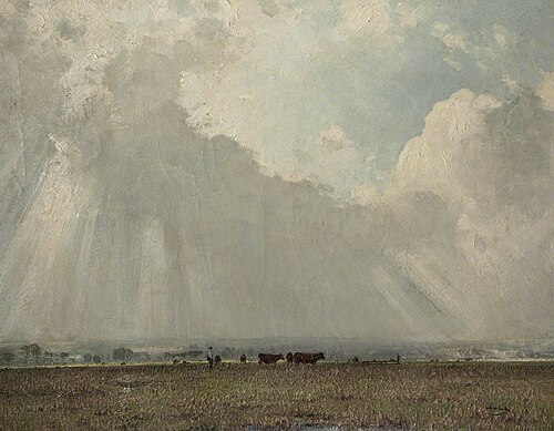 Beneath the Haldon Hills, Devon, 1923, William Page Atkinson Wells