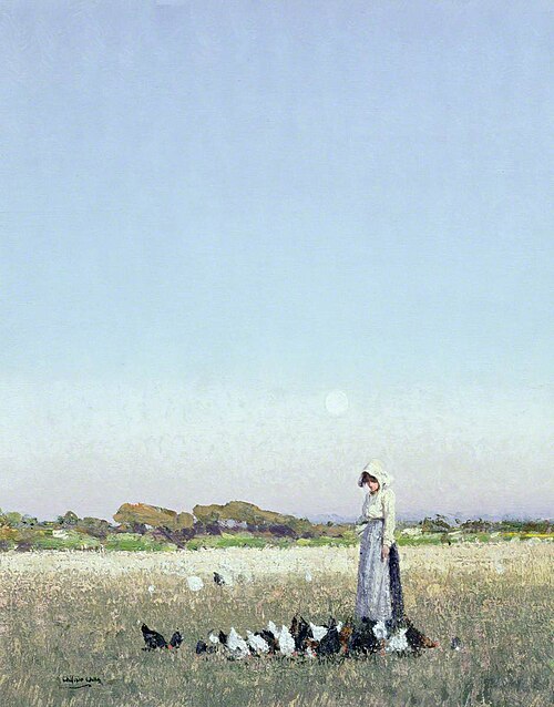 Feeding the Hens, , William Page Atkinson Wells