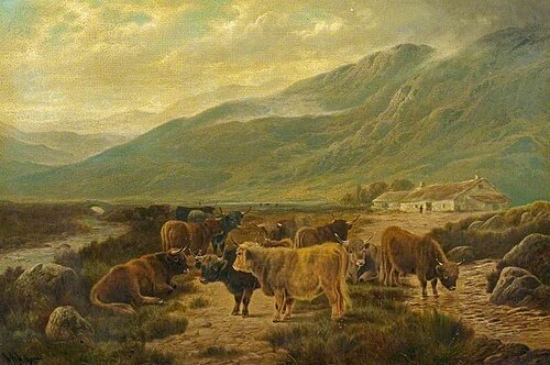 A Scotch Farm, , William Perring Hollyer