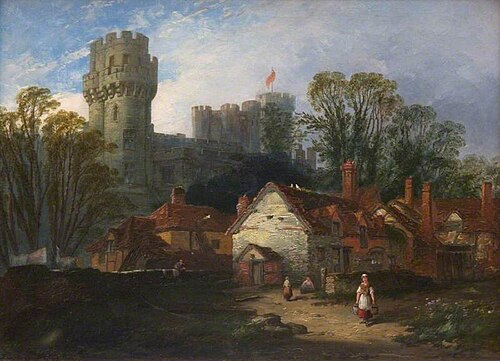 Warwick Castle, 1852, William Pitt