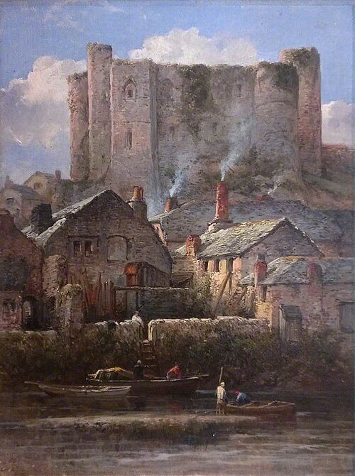 Haverfordwest Castle, 1872, William Pitt
