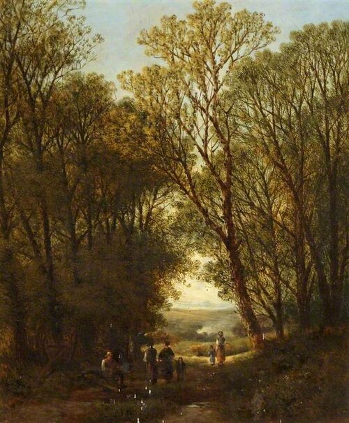 Lane near Enford, Wiltshire, , William Pitt