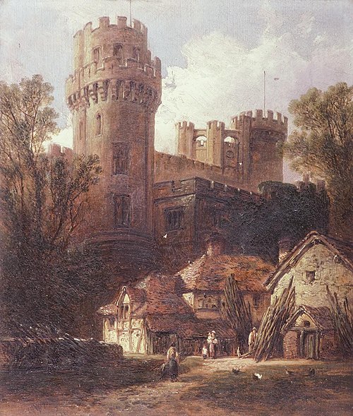 Warwick Castle, 1870, William Pitt
