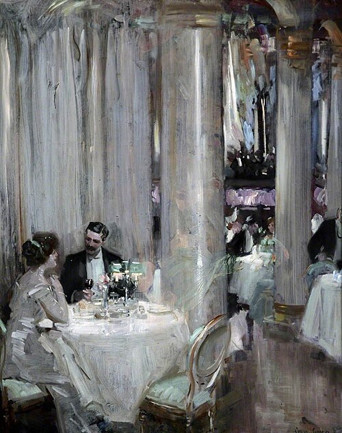 The Diners, 1913, Cyrus Cuneo
