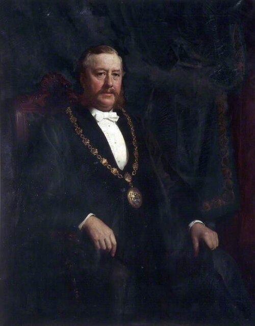 William Poulsom (1829–1903), Mayor of Bootle, 1883, Cyrus Johnson