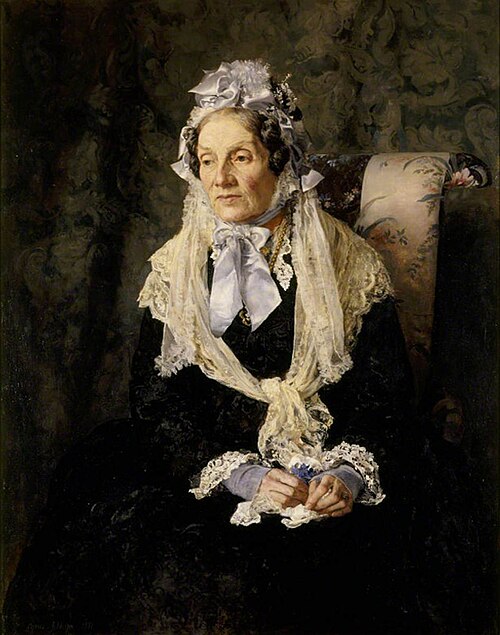 Anne Hood, Mrs George Fownes Luttrell (1829 - 1917), 1877, Cyrus Johnson