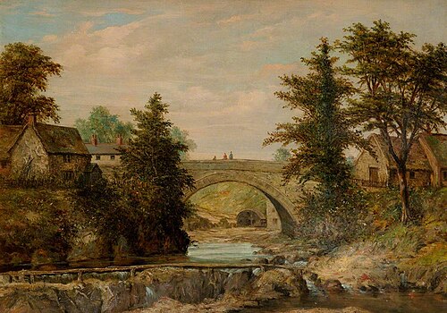 Rhayader Bridge, 1890, William R. Stone