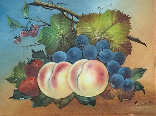 Still Life with Fruit, , William Rayworth