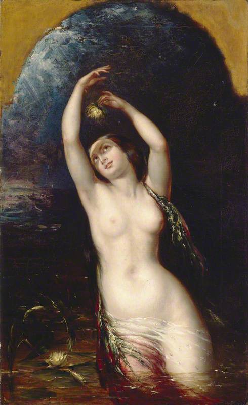 The Water Lily, 1850, Reuben Thomas William Sayers