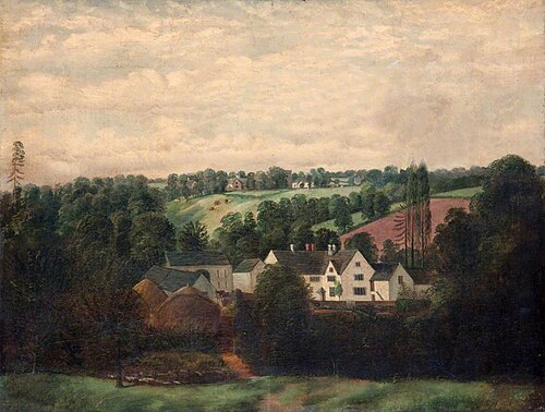 St Fagans Landscape (?), 1862, William Richard B. Shaw