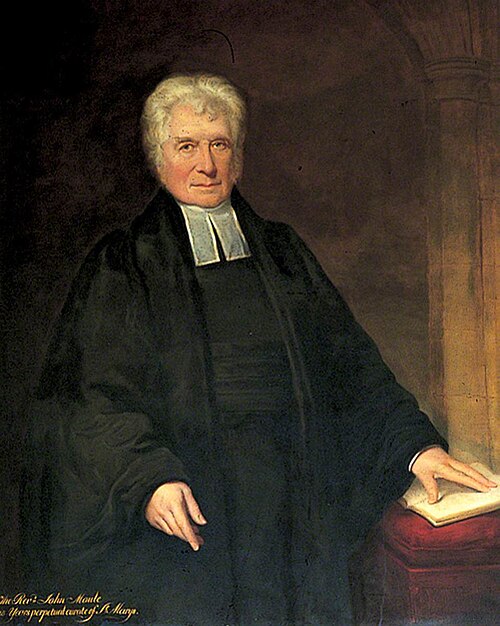 Reverend J. Maule, Vicar of St Mary’s, 1842, William Richard Waters