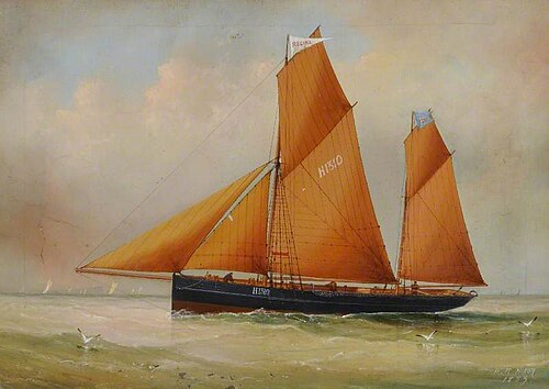 'Regina' of Hull, 1883, William Robert Nixon