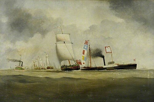 Humber Keel Regatta, 1874, William Robert Nixon