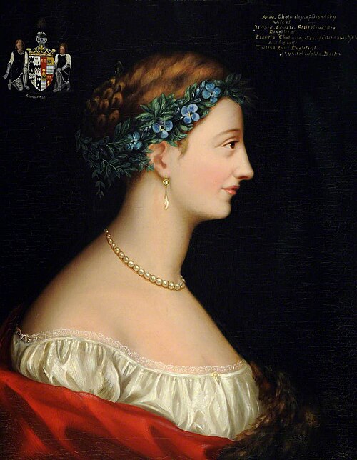 Anne Cholmeley, Mrs Jarrard Edward Strickland (1796 - 1829) (Artist's Mother), 1896, Harriet Strickland