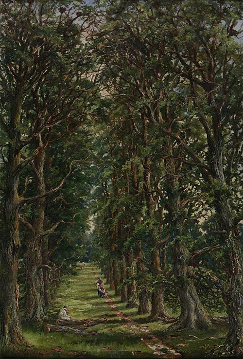 Woodland Scene, 1894, William Rodway Barnes