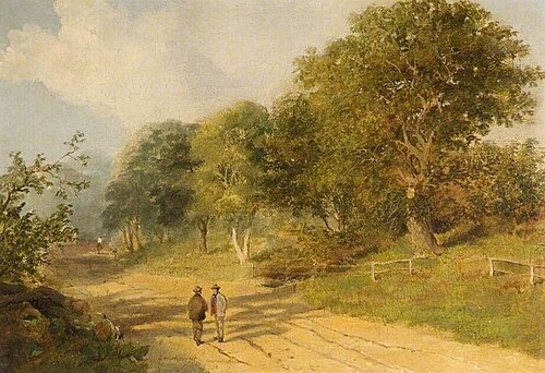 The Road to Redheugh Hall, 1856, William Ryott