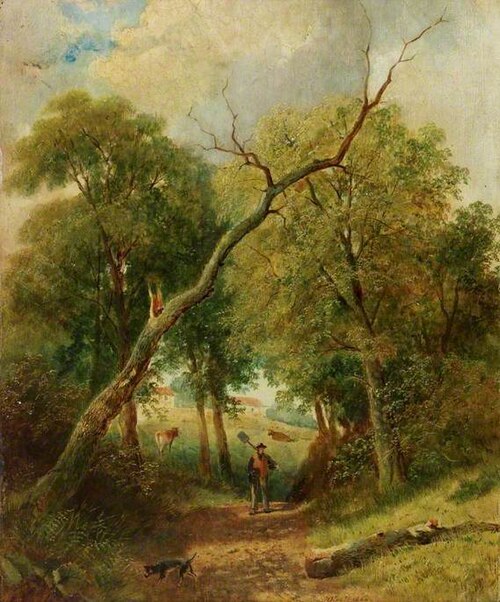 Rural Scene, 1864, William Ryott